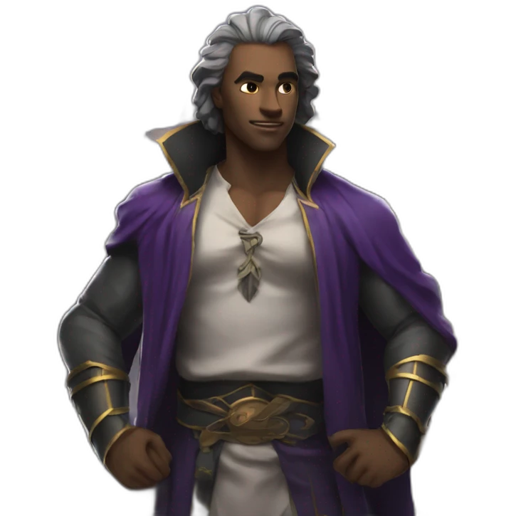 lord of shadow conquering a city emoji