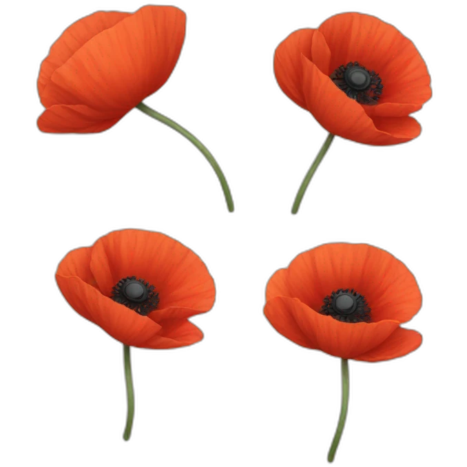 poppy emoji