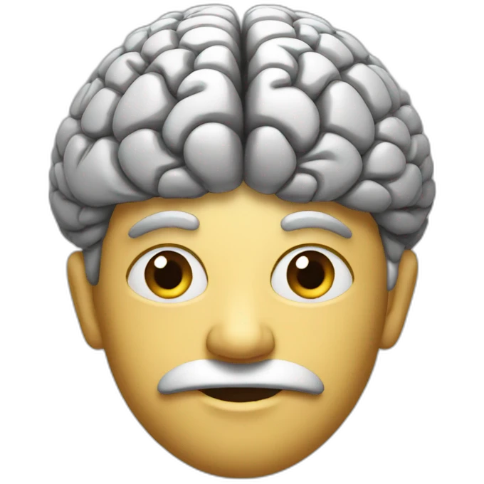 rich brain emoji