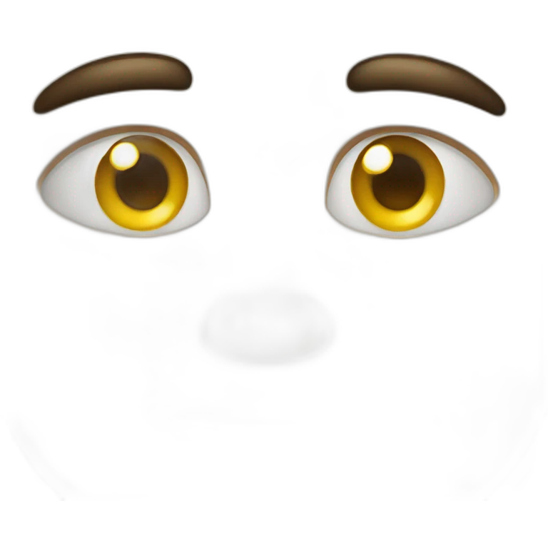 Bee eyes squint  emoji