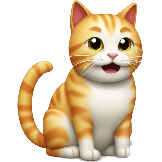 cat eating sushi emoji
