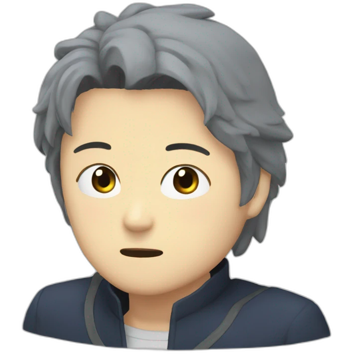 gojo satoru sad emoji