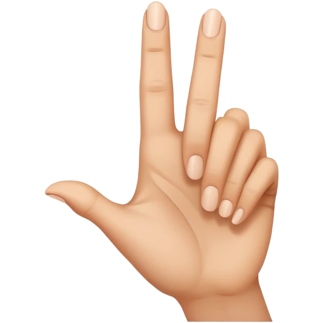 hand pointing to me  emoji