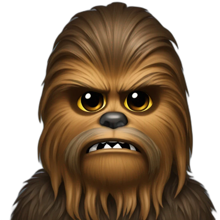 Sad Chewbacca emoji