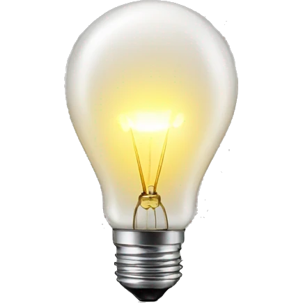 bulb emoji