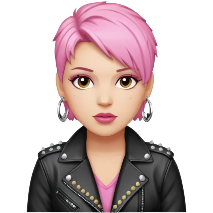 Singer pink emoji