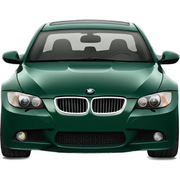 BMW e90 dark green emoji