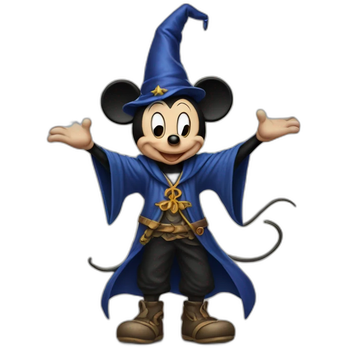 Mickey Mouse sorcerer emoji