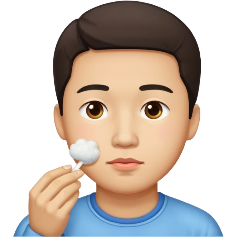 Chinese man sniffing suga  emoji