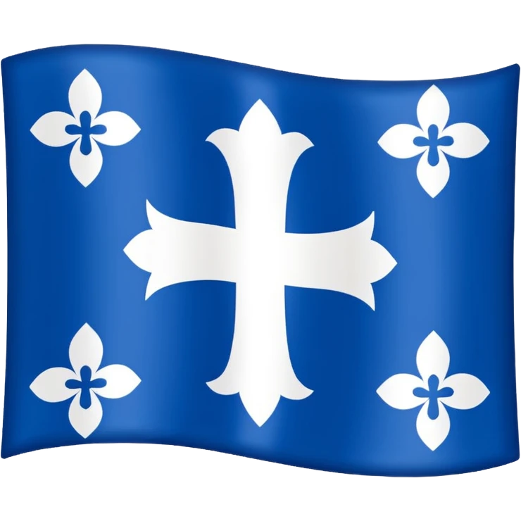 The Quebec flag emoji