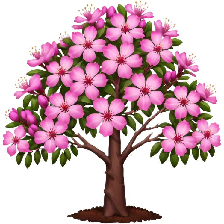 crape myrtle tree emoji