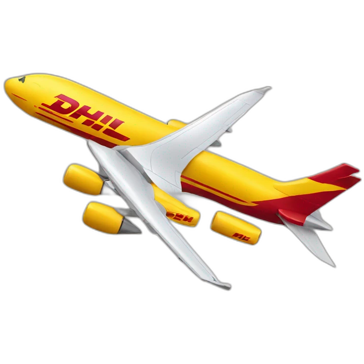 DHL airplane emoji