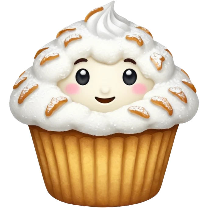 white muffin emoji