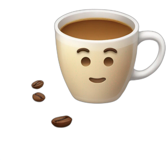 Drink coffe moring emoji