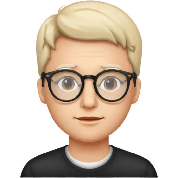 a person with glasses emoji