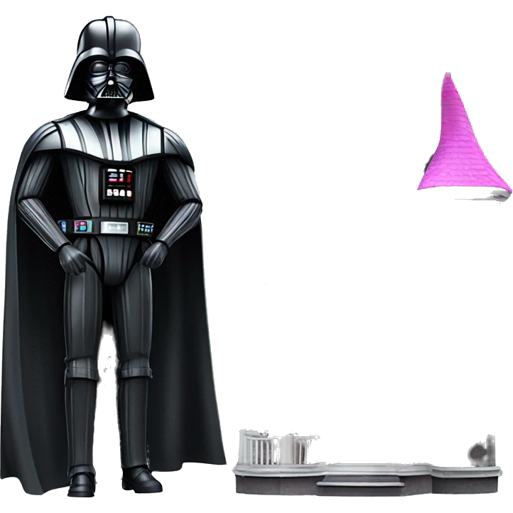 Darth Vader and Barbie’s very dusty old disturbing disgusting ghostly haunted horror dream house mansion  emoji
