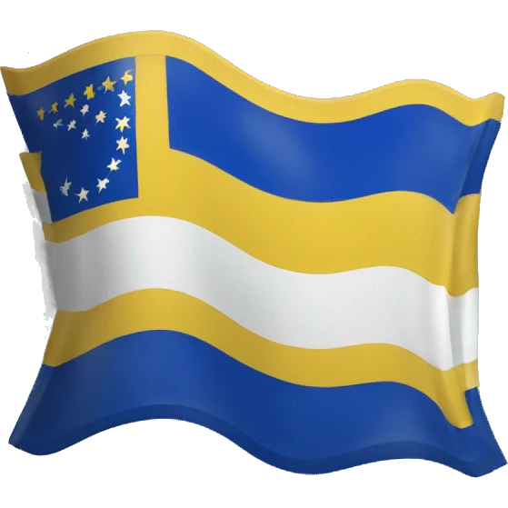 Bosnian flag from 1992-1995 emoji