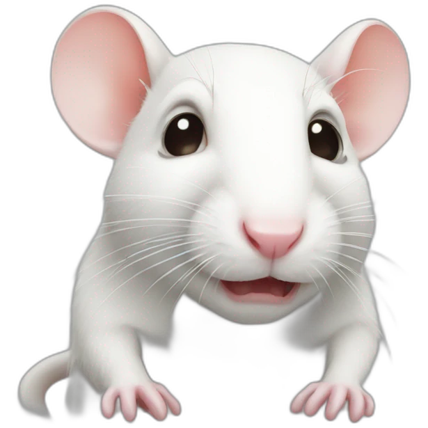 White rat emoji
