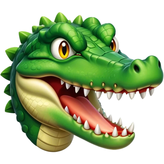 Angry Crocodile emoji