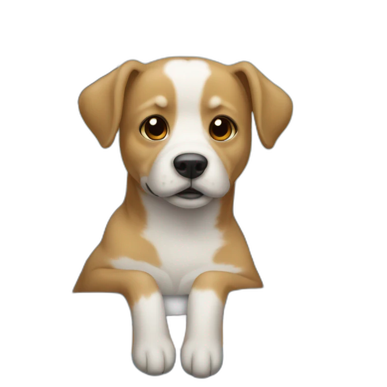 Chien voiture emoji
