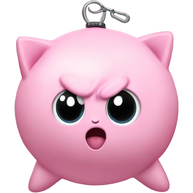 Jigglypuff punching bag emoji