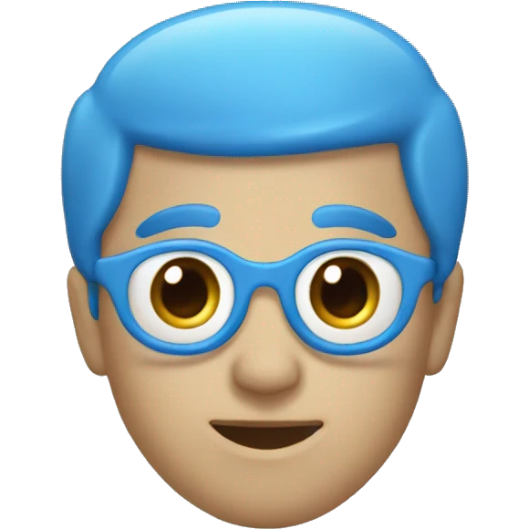 Heart-blizzard-blue-color emoji