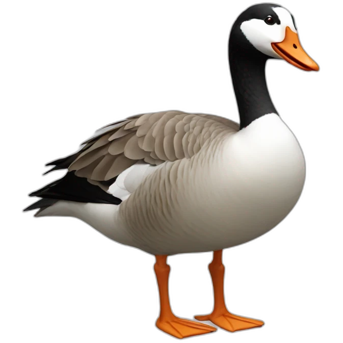 Laughing Goose emoji