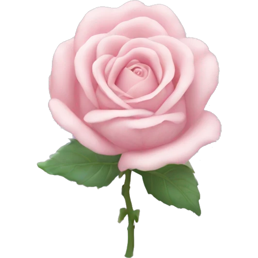 Cœur pastel rose emoji