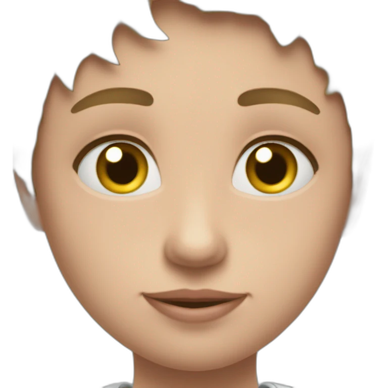 Un garçon qui regarde une fille avec amour emoji