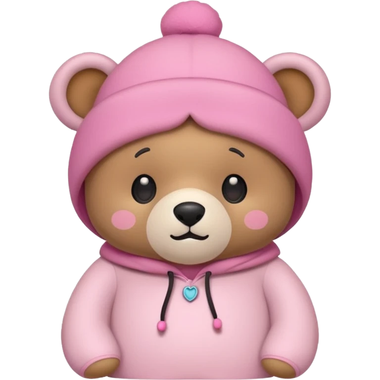 A Kawaii Kpop Bear emoji