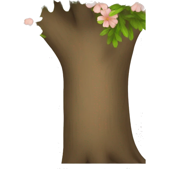 tree with flowers emoji