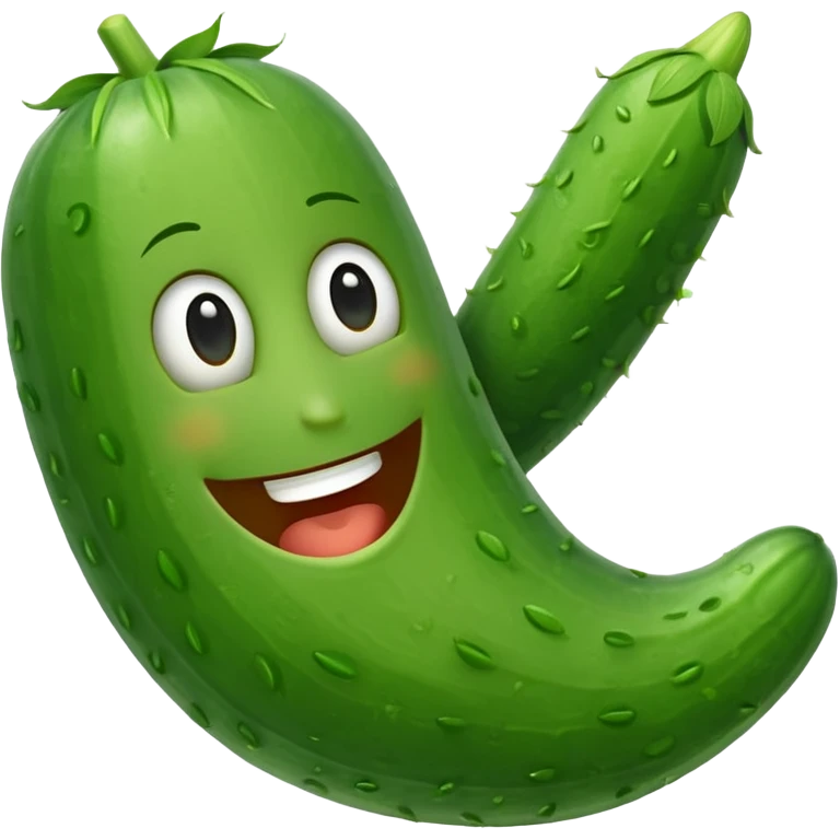 Larry the Cucumber from VeggieTales emoji
