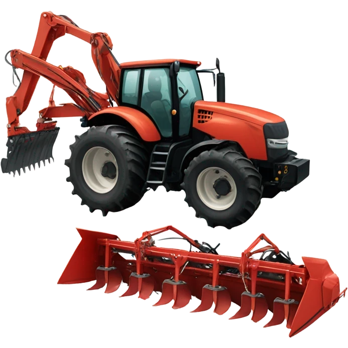 USA agricultural machine emoji