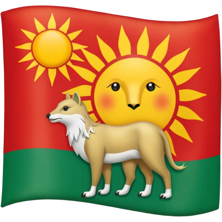 Alte persische Flagge emoji