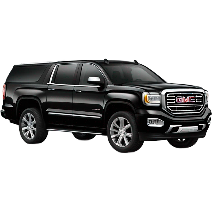 Car gmc Denali 2025 black  emoji