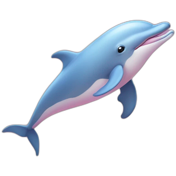 pink dolphin emoji