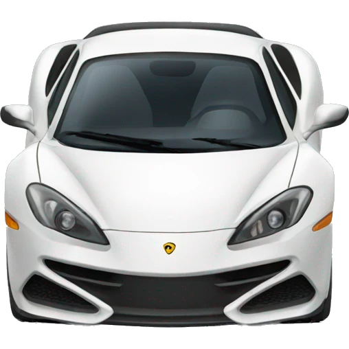 Sports car emoji