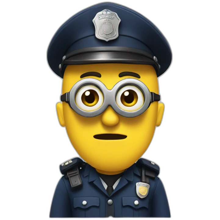 police Minion emoji