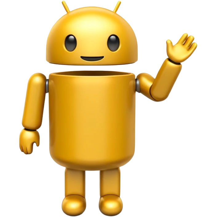 3d android mustard emoji