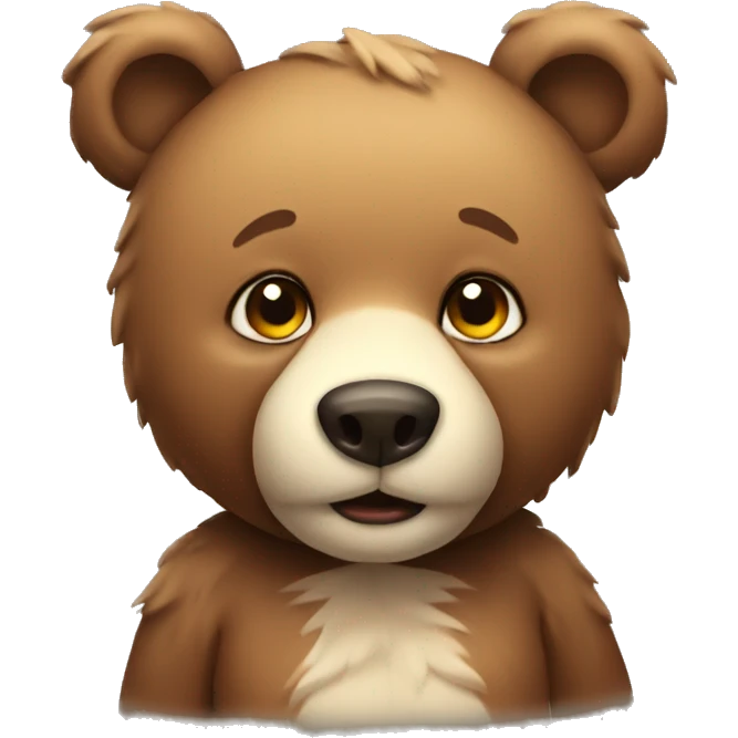 cute bear emoji