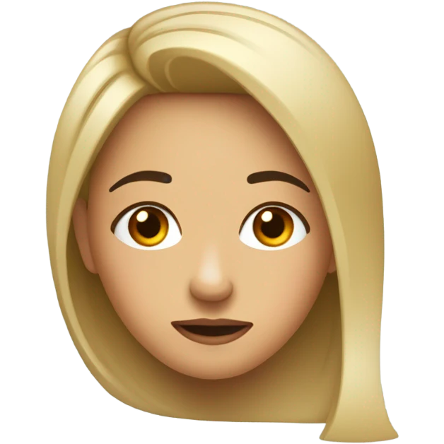 fille qui boude emoji