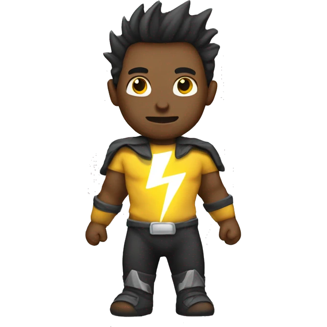 lightning man emoji