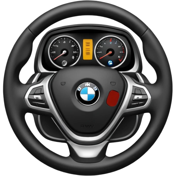 BMW steering wheel emoji