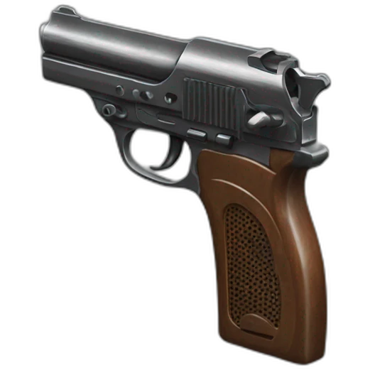 Auto pistol emoji