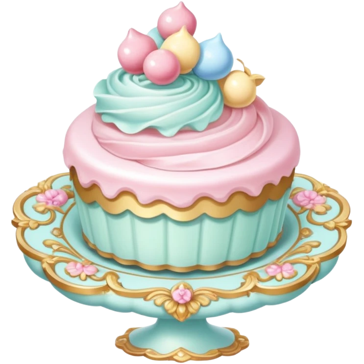 rococo regency sweets emoji