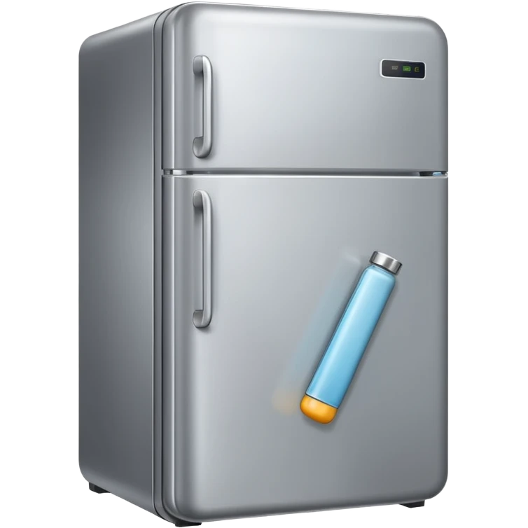 Hi refrigerator ! in text emoji