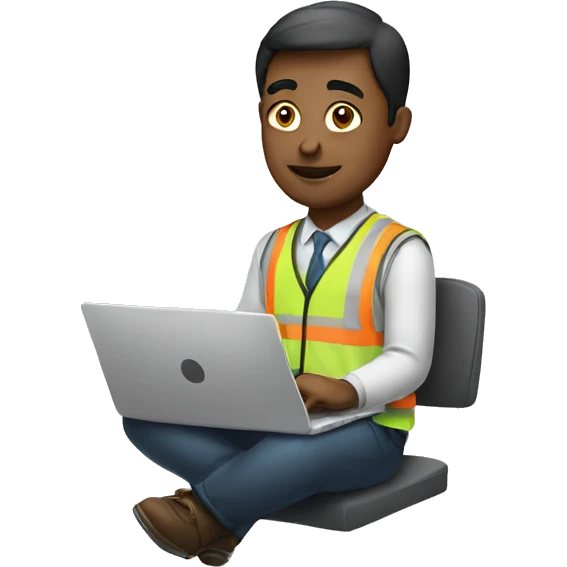 man working on laptop emoji