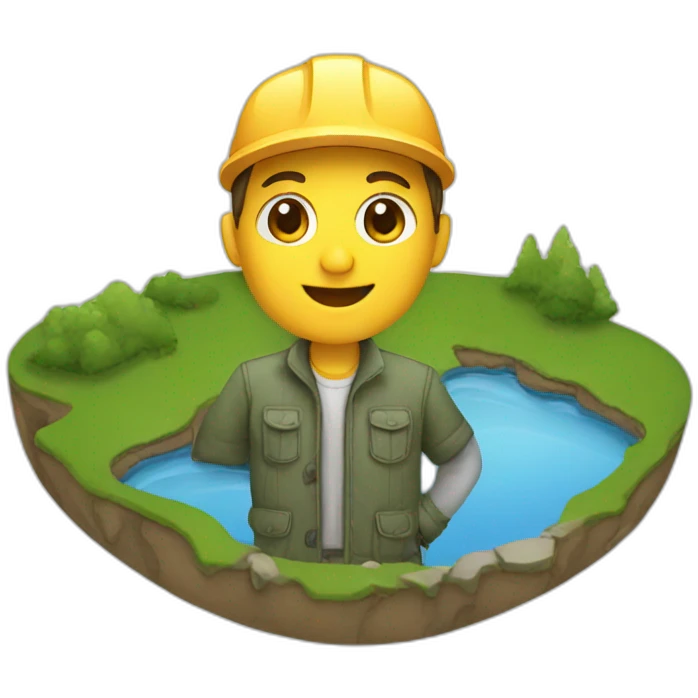 Landscape designer emoji