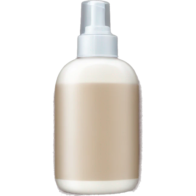 hair mousse in a faceless bottle emoji
