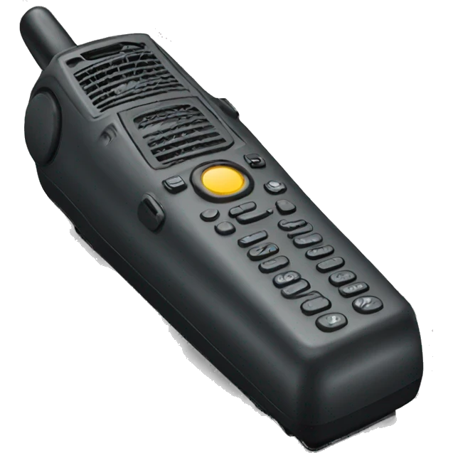 Walkie talkie emoji